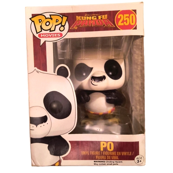 NWT PO #250 Funko Pop Collectible Kung Fu Panda Po - Picture 5 of 11